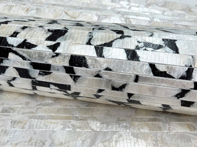 Capiz Offering White Pearl Wallpaper with Capiz Shell Mosaic on Non Woven - York CC1202