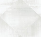 In Clay Grey Geometric Diamond Brushstroke Wallpaper - York CC1213