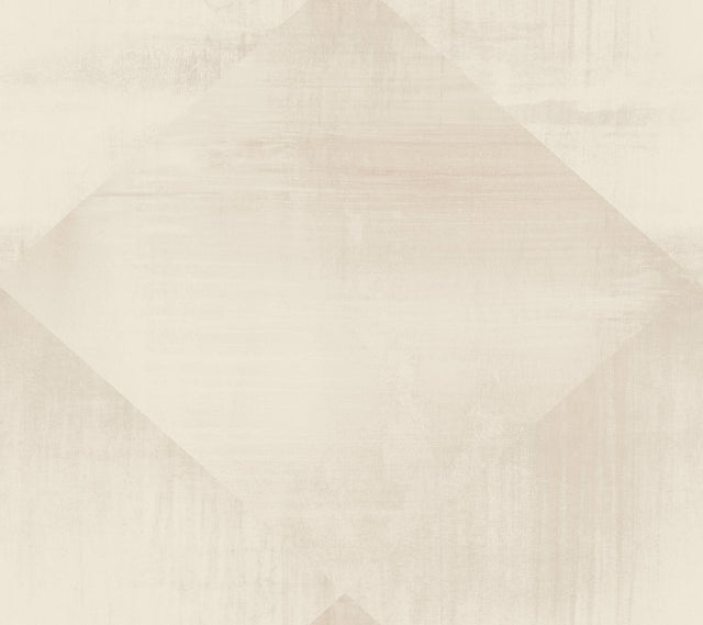 In Clay Beige Geometric Brushstroke Wallpaper - York CC1214