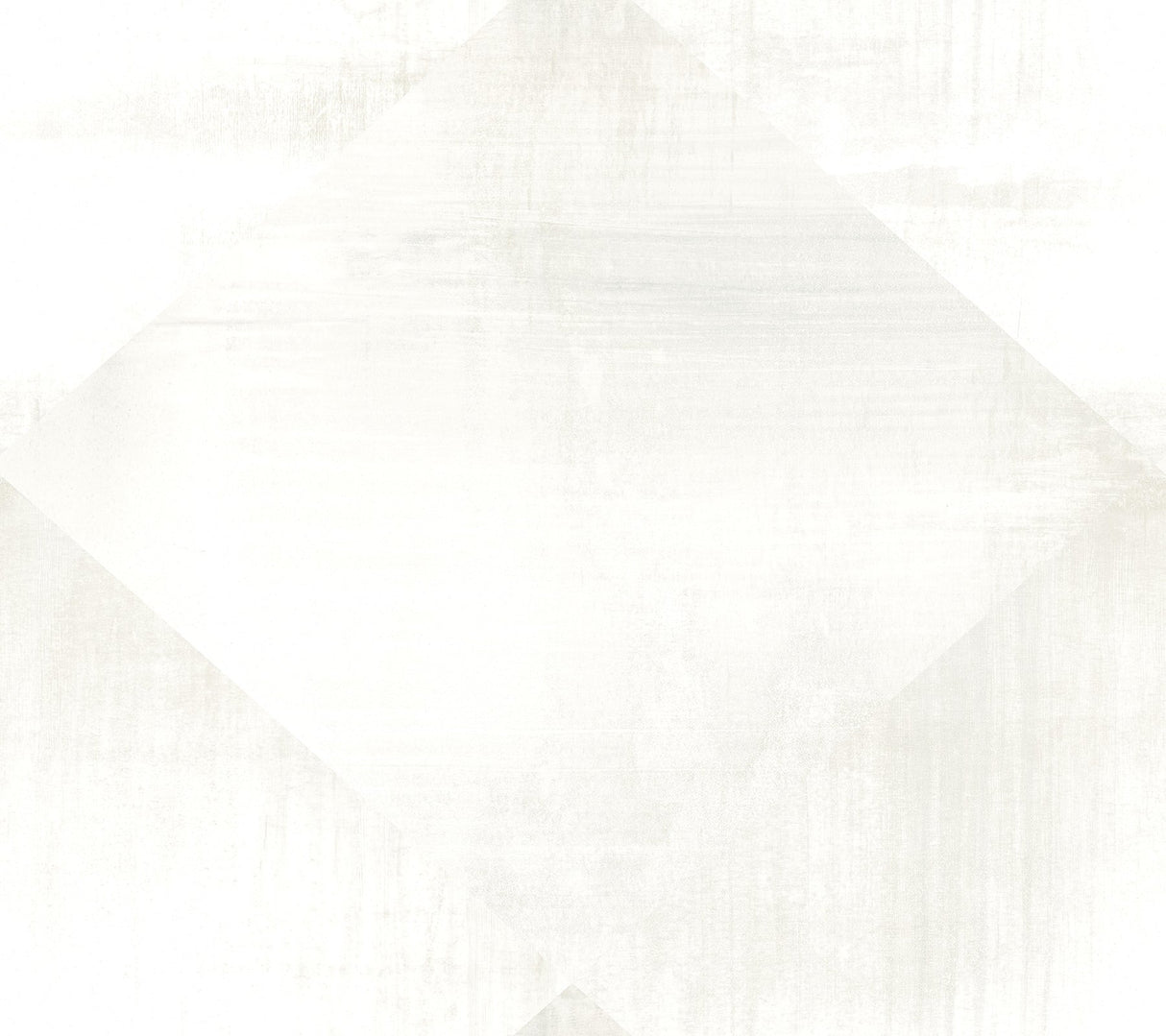 In Clay White Wallpaper with Geometric Diamond Brushstroke Motif - York CC1216