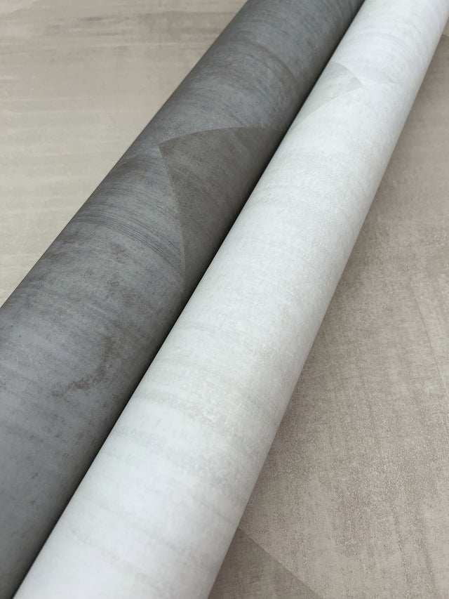 In Clay White Wallpaper with Geometric Diamond Brushstroke Motif - York CC1216
