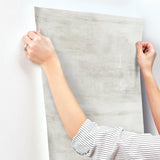 Salt Flats Silver Wallpaper with Textured Abstract Desert Motif - York CC1223
