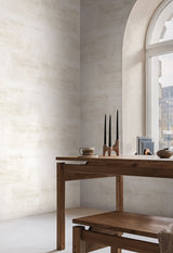 Salt Flats Off White Wallpaper with Textured Abstract Finish - York CC1225