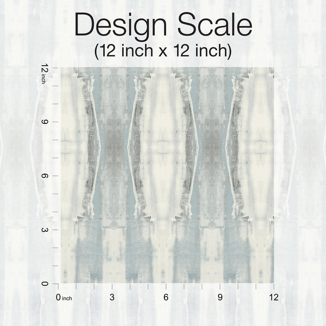 Escalante Blue Wallpaper with Striped Abstract Motif - York CC1235