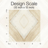 Ballad Desert Wallpaper with Geometric Diamond Watercolor Motif - York CC1241