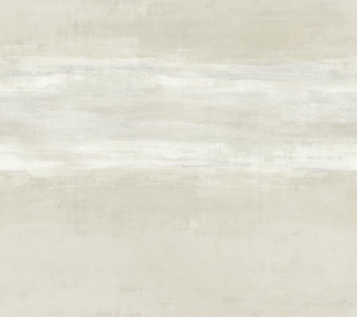Serene Reflection Natural Wallpaper with Textured Abstract Horizontal Band - York CC1254