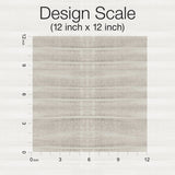 Grey Stone Brown Wallpaper with Geometric Horizontal Pleated Linen Effect - York CC1264