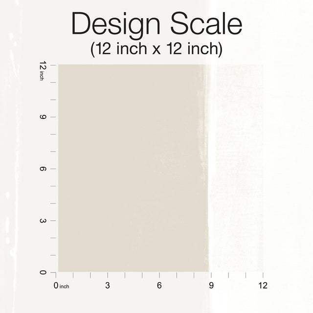 Ink Wash Natural Wallpaper with Painterly Stripe Geometric Pattern - York CC1274