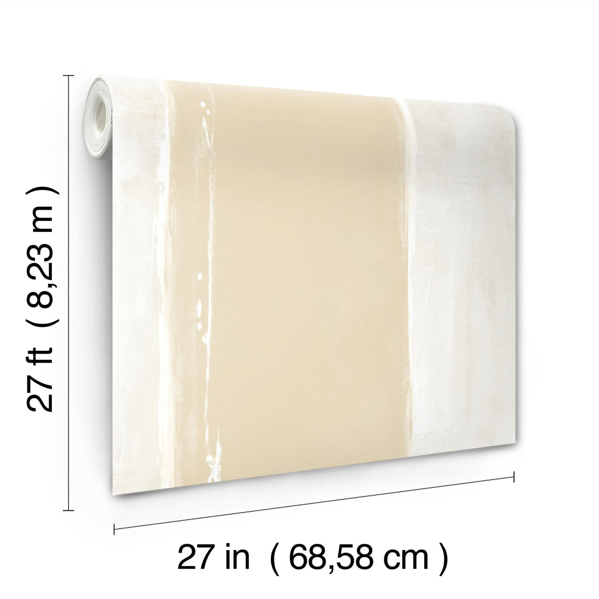 Ink Wash Desert Sun Wallpaper in Desert Sun - York CC1275
