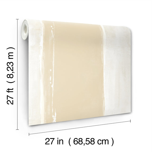 Ink Wash Desert Sun Wallpaper in Desert Sun - York CC1275