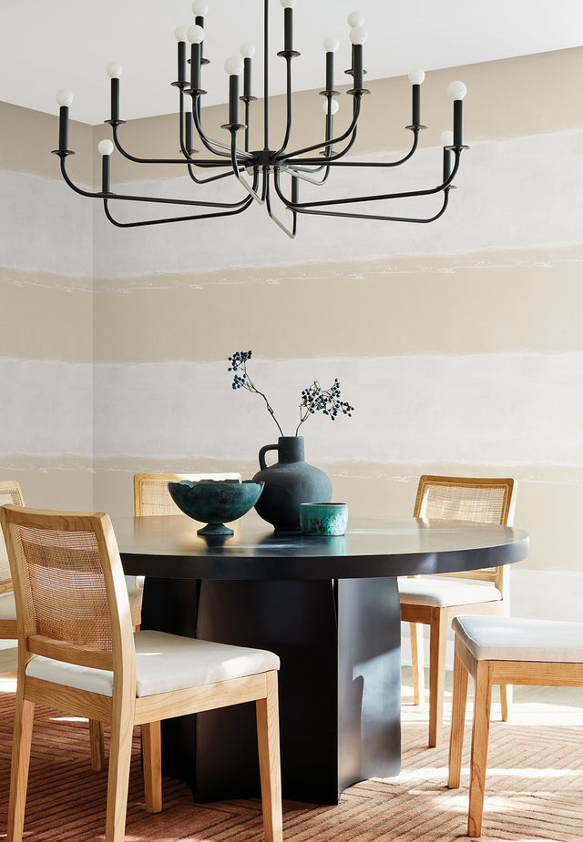 Ink Wash Desert Sun Wallpaper in Desert Sun - York CC1275