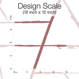 Intersect Spice Red Geometric Brushstroke Wallpaper - York CC1291