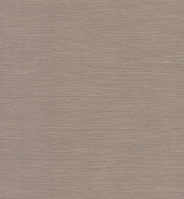 Ramie Weave Dark Grey Wallpaper with Textured Grasscloth Look - York CD1038N