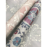 Fleurus Light Pink Geometric Suzani Medallion Wallpaper - York CH1431