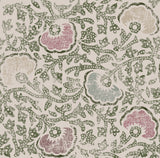 Fontaine Multicolor Wallpaper with Vintage Floral Vines Pattern, Prepasted Sure Strip - York CH1440