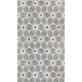 Everlasting White & Silver Floral Non Woven Wallpaper - York CI2302