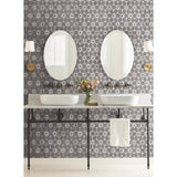 Everlasting White & Silver Floral Non Woven Wallpaper - York CI2302