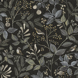 Emerson Licorice Peel & Stick Wallpaper