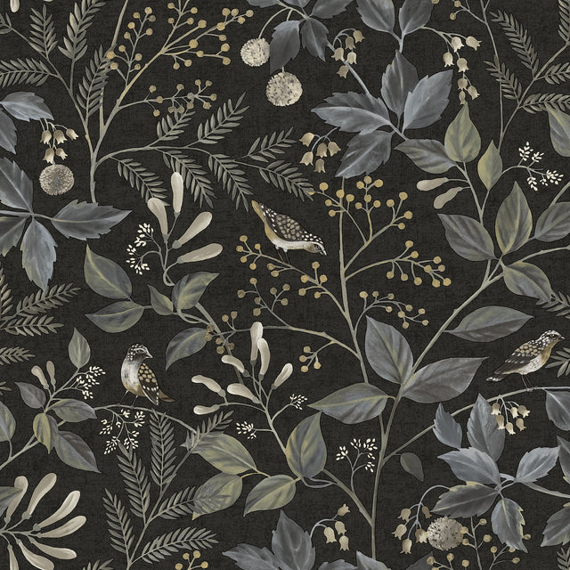 Emerson Licorice Peel & Stick Wallpaper