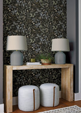 Emerson Licorice Peel & Stick Wallpaper