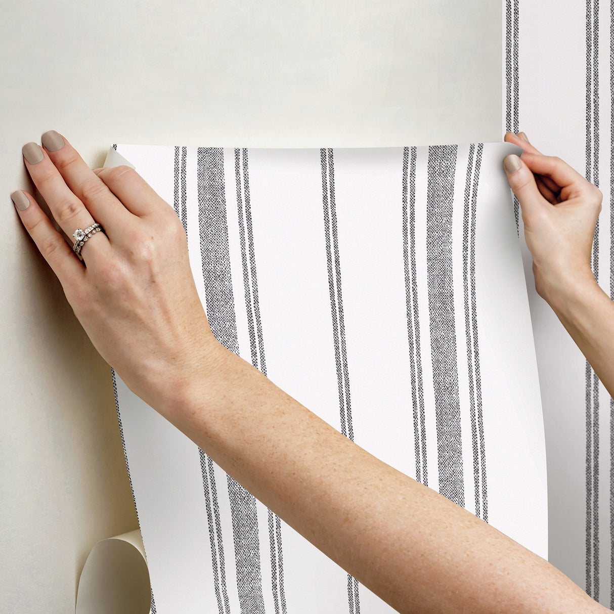 Alcott Slate Peel & Stick Wallpaper