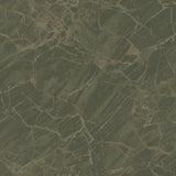 Jade Jasper Green Metallic Stone Peel & Stick Wallpaper - NuWallpaper CJS6326