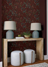 Emerson Crimson Peel & Stick Wallpaper