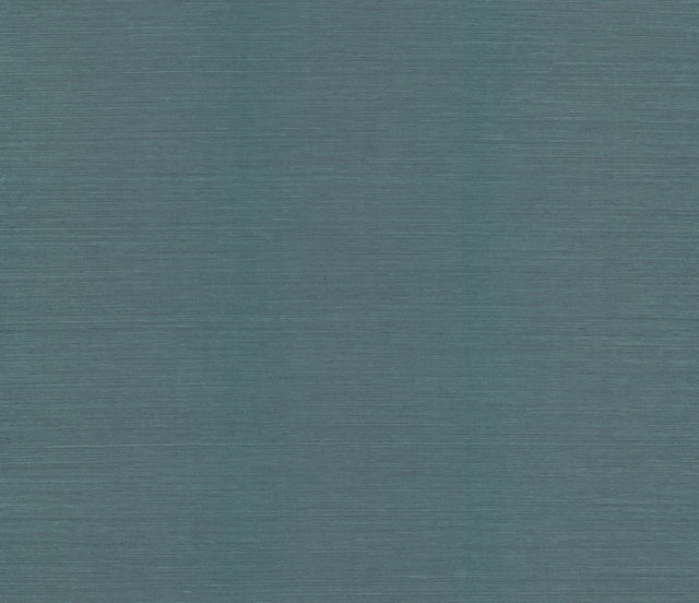 Sisal Twill Grasscloth Teal Wallpaper with Makasa Sisal Pattern - York CL1029