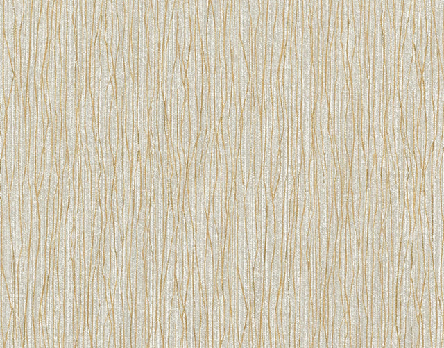 Vertical Strings Black Wallpaper with Textured String Motif - York CL1837