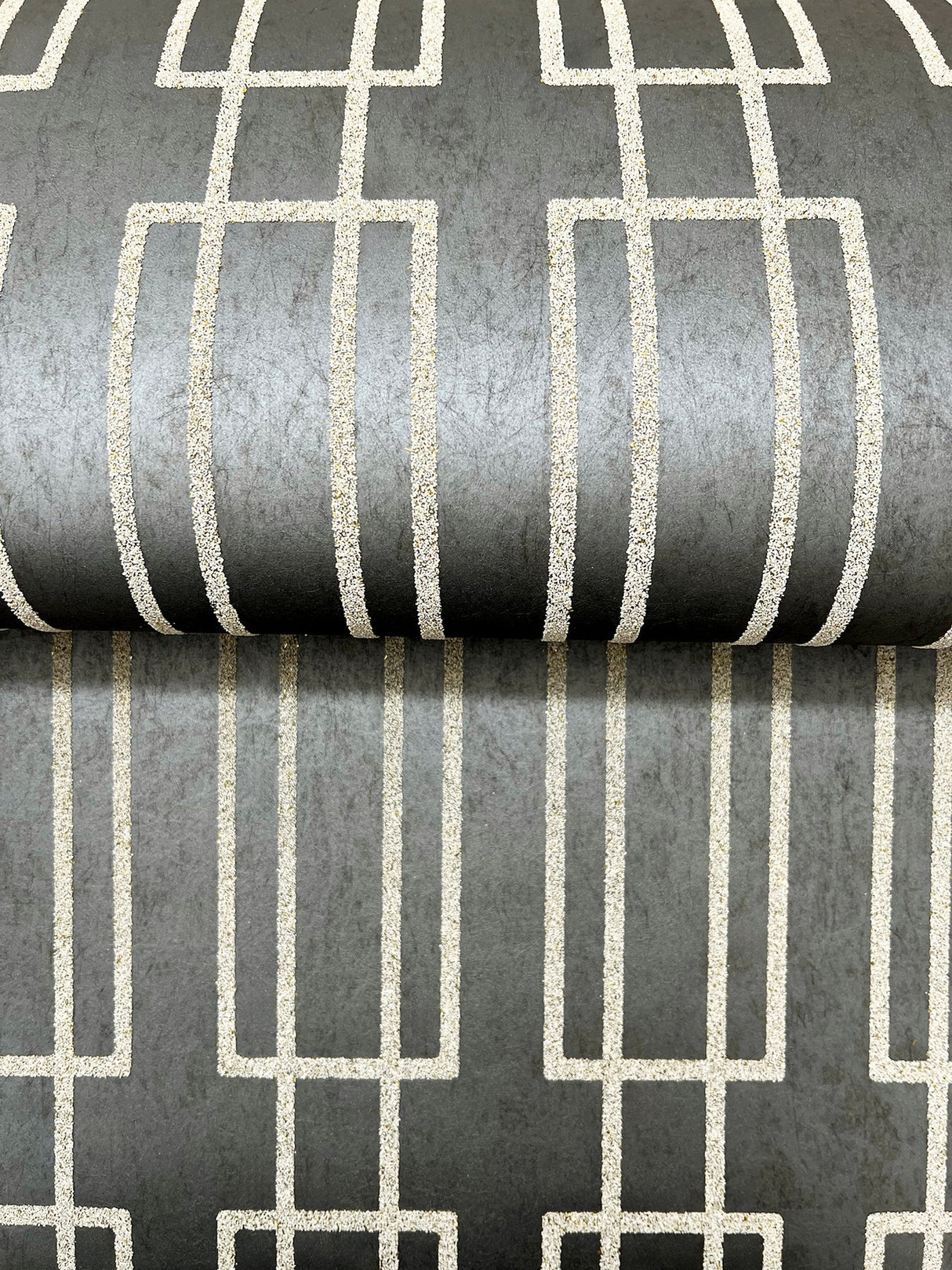 Terrace Char by Candice Olson Geometric Wallpaper – York Designer Series CN2142
