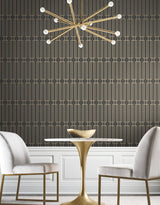 Terrace Char by Candice Olson Geometric Wallpaper – York Designer Series CN2142