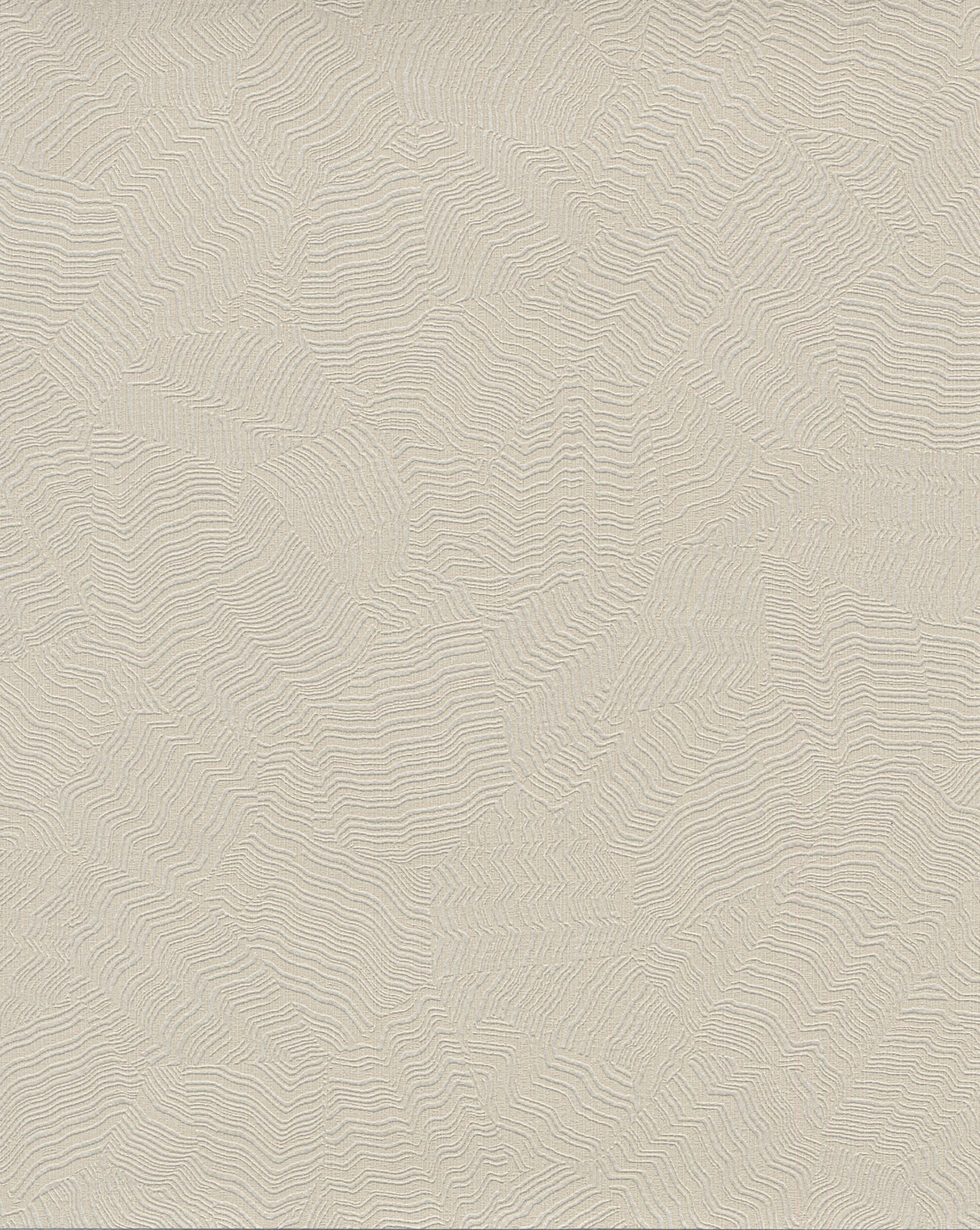Aura Beige Textured Fabric-Backed Vinyl Wallpaper - Candice Olson COD0517N