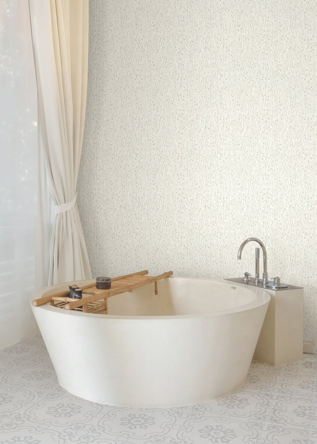 Gala White Textured Wallpaper with Small-Scale Random Pattern - York COD0521N