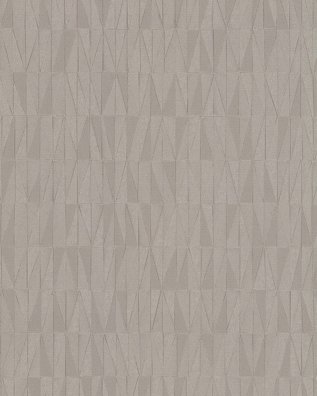 Frost Black Geometric Fabric-Backed Vinyl Wallpaper - York COD0528N
