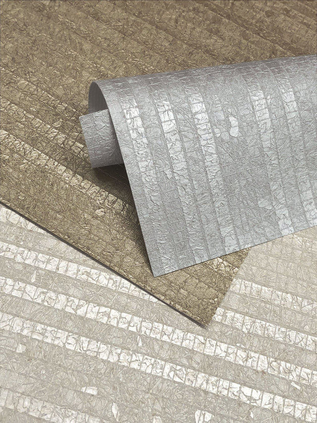 Pearla White Wallpaper with Faux Capiz Shell Texture - York COD0544N
