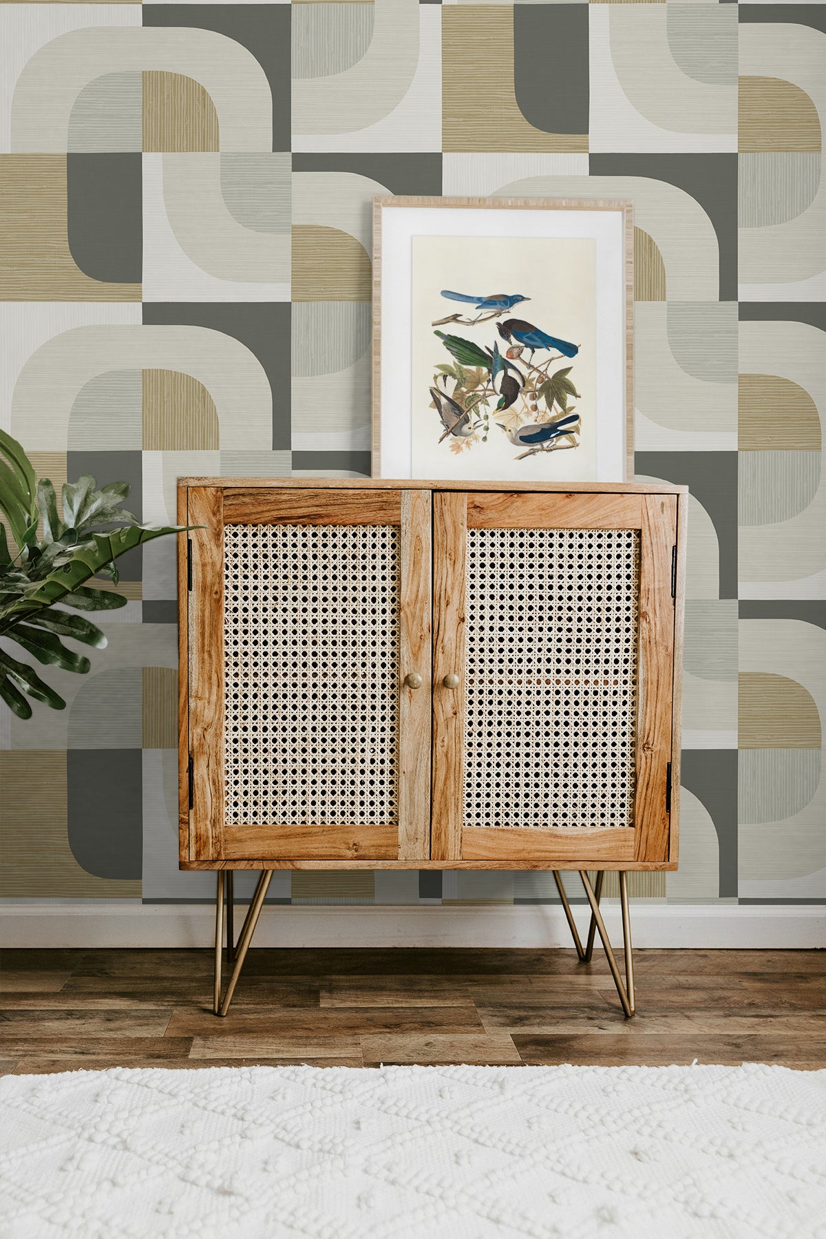 Tampere Suite by A Lot More Textures Geometric Wallpaper – Seabrook Designs CP90105