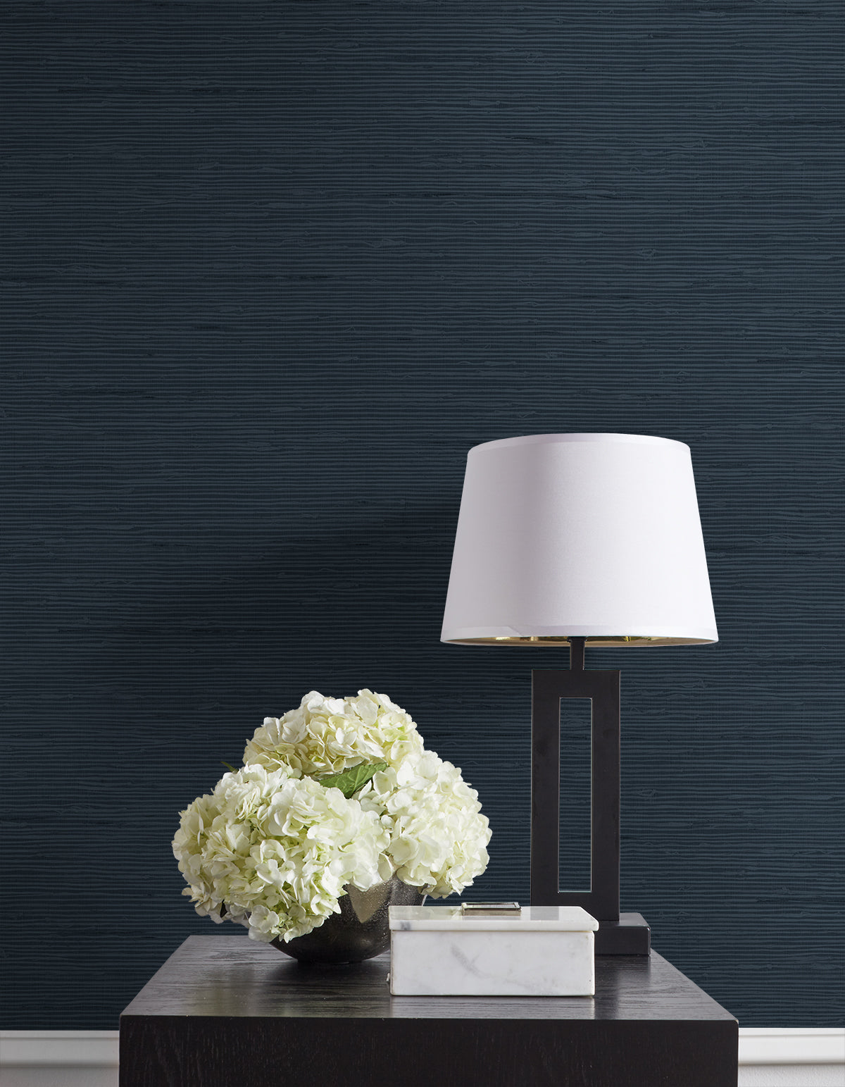 Vantaa Galia by A Lot More Textures Faux Grasscloth Vinyl Wallpaper – Seabrook Designs CP90202