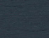 Vantaa faux grasscloth textured wallpaper in deep blue (Galia)