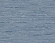 Blue faux grasscloth textured vinyl wallpaper pattern, Vantaa in Areal colorway by Seabrook Designs (CP90212).