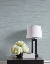 Vantaa Derya by A Lot More Textures Faux Grasscloth Vinyl Wallpaper – Seabrook Designs CP90222