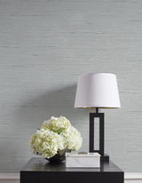 Vantaa Fog by A Lot More Textures Matte Type II Vinyl Faux Grasscloth Wallpaper – Seabrook Designs CP90228