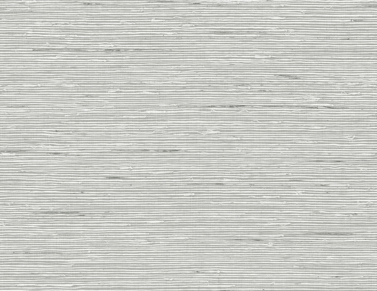 Vantaa wallpaper in Dove faux grasscloth texture, matte finish