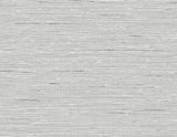 Vantaa wallpaper in Dove faux grasscloth texture, matte finish