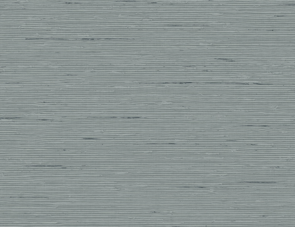 Vantaa metallic gray faux grasscloth textured wallpaper