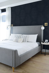 Kotka Serenity by A Lot More Textures Geometric Textured Vinyl Wallpaper – Seabrook Designs CP91108