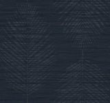 Kotka Serenity blue geometric textured wallpaper close-up