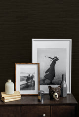 Porvoo Elderflower by A Lot More Textures Faux Grasscloth Wallpaper – Seabrook Designs CP91205
