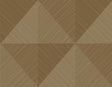 Kerava geometric vinyl wallpaper in Bleached Burlap with matte finish