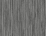 Gray stria texture vinyl wallpaper in the Salo pattern, colorway Boulder by Seabrook Designs.