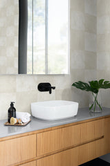Kemi Tusk by A Lot More Textures Geometric Textured Vinyl Wallpaper – Seabrook Designs CP91900